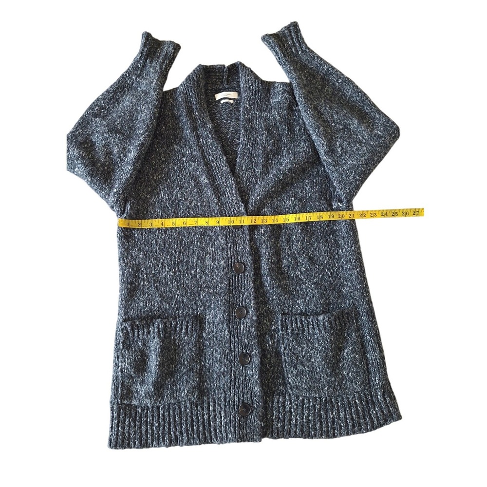 ISABEL MARANT ETOILE DGray Oversized V Neck Cardigan Green Sz 38 M/L - Picture 8 of 9